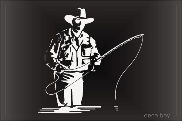 Fly Fishing Decal