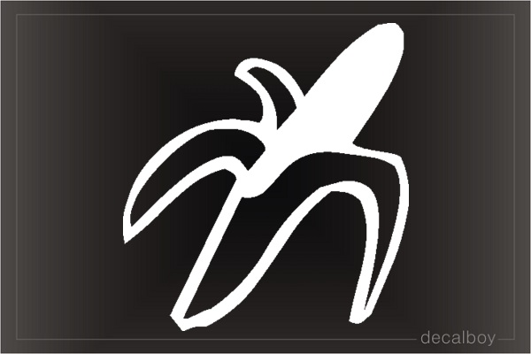 Banana Car Window Decal