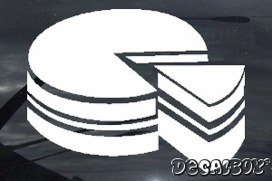Cake Car Window Decal