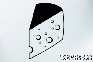 Cheese 2 Car Window Decal