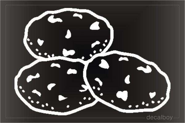 Cookies Car Window Decal