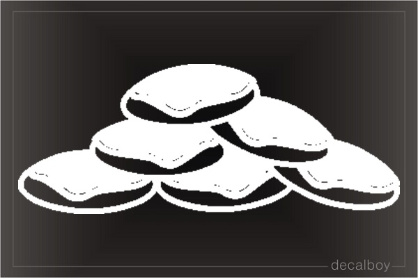 Cookies 2 Car Window Decal