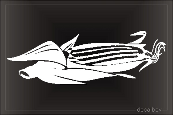 Corn Car Window Decal