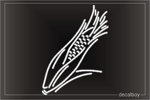 Corn 2 Car Window Decal