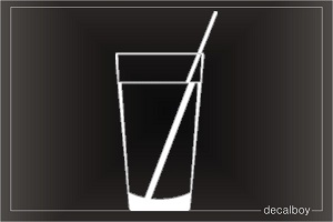 Drink 4 Car Window Decal