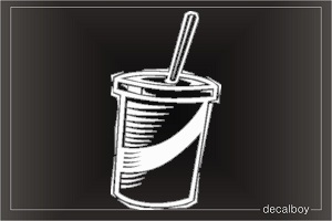 Milkshake Car Window Decal