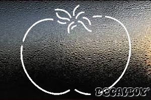 Tomato2 Car Window Decal