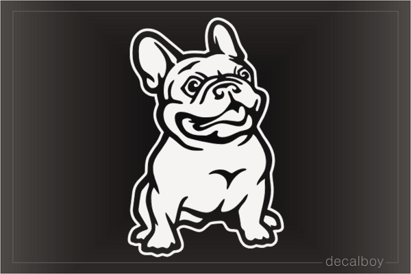 French Bulldog Puppy Decal