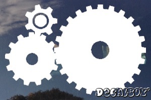 Gears Car Decal