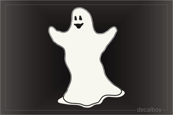 Ghost Car Window Decal