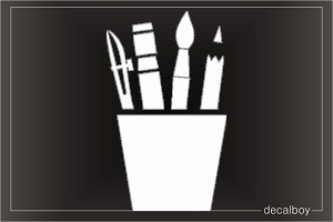 Graphic Art Car Decal