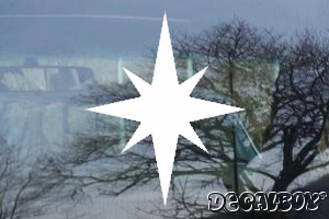 Star 656 Car Window Decal