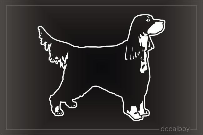 Gordon Setter Decal