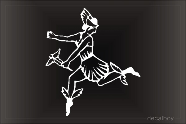 Greek Mythical Mercury Car Decal