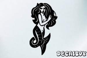 Greek Mythical Mermaid Car Decal