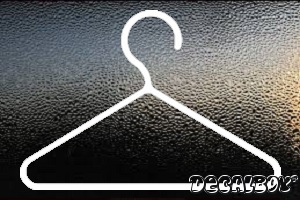 Hanger Car Decal