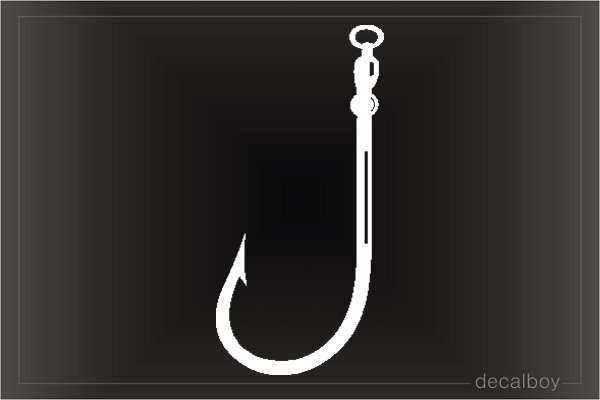 Hook Car Decal