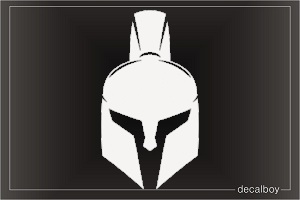 Helmet Spartan Decal