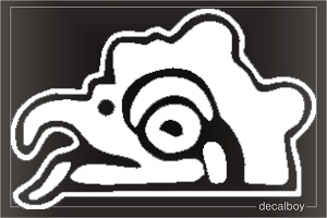 Aztec Cozcaquauhtli Vulture Auto Decal