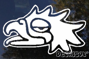 Aztec Quauhtli Eagle Auto Decal