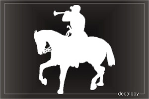 Horse 4161 Car Window Decal