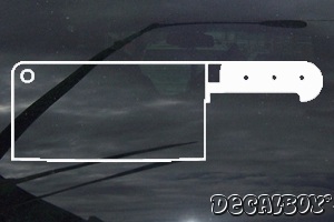 Knife 3 Car Decal