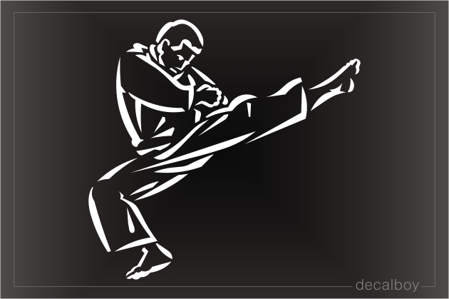 Karate Goju-ryu Window Decal