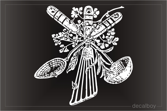 Kitchen Utensils Decal