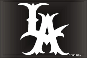 La Tribal Car Decal