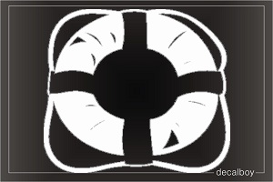 Life Ring Car Decal