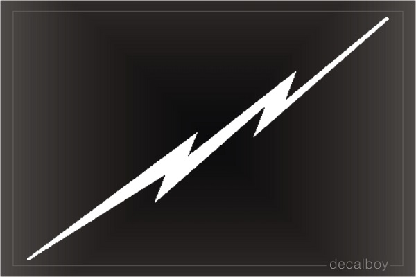 Lightning Car Decal