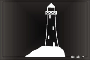 Lighthouse Car Decal