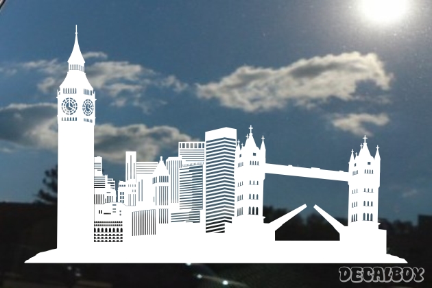 London Skyline Decal