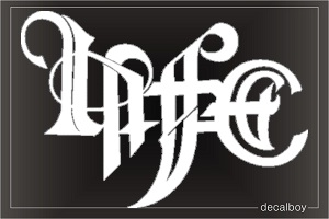 Life Death Car Decal