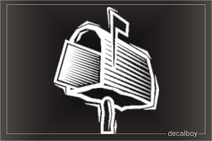 Mailbox Car Decal