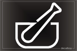 Medicine Car Decal