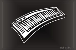 Keyboard Car Decal