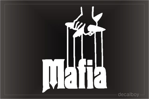 Mafia Car Decal