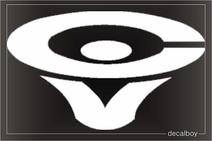 Speaker Car Decal