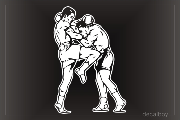 Muay Thai Window Decal