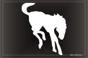 Mustang 693 Car Window Decal