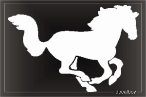 Mustang 70 Car Window Decal