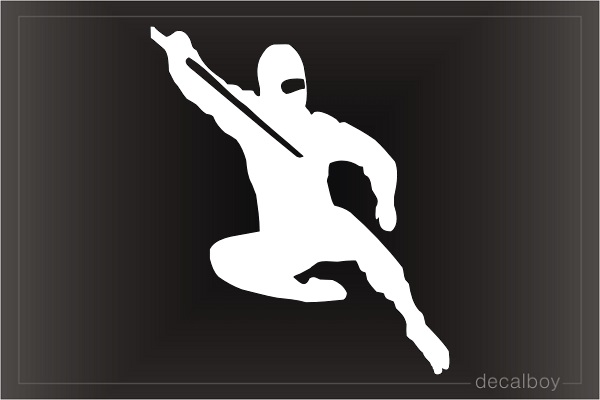 Ninja Warrior Decal