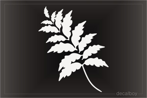Oak Leaves Decal