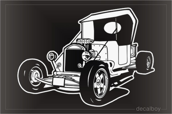 Old Car Classic Car Decal