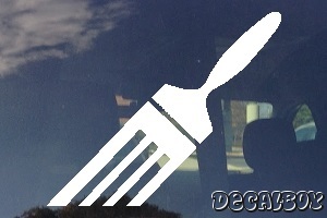 Paint Brush Car Decal