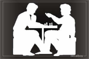 Chess Window Decal