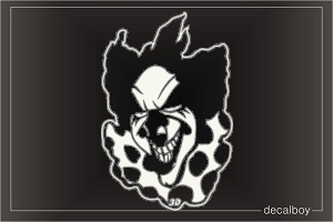 Clown 4 Car Window Decal