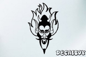 Devil Car Window Decal