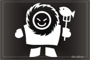 Eskimo Car Window Decal
